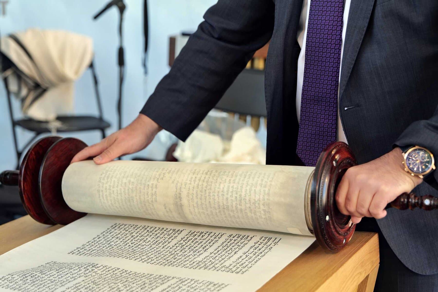 Thora, heilige Schrift des Judentums